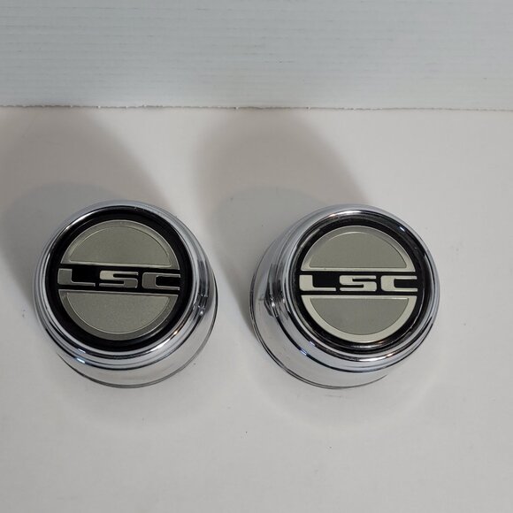 Lincoln Mark VII LSC 1988-1992 OEM Wheel Center Caps Chrome (Set of 2) - Picture 2 of 8